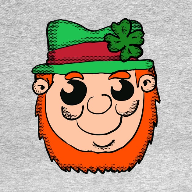 Cartoon Leprechaun head by Eric03091978